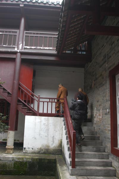 當年「南岳佛學講習所」（後擴充為「南岳佛教學院」）辦學的地方。